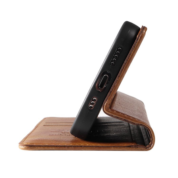 YIKATU YK-006 For OnePlus Nord 4 Case Wallet Litchi Grain Leather Phone Cover Magnetic Auto-Absorbed - Brown