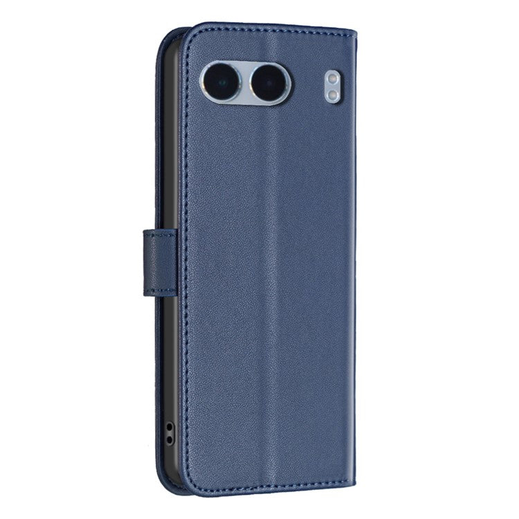 BINFEN COLOR BF17 For OnePlus Nord 4 Case Wallet Folio Flip Leather Cover - Blue