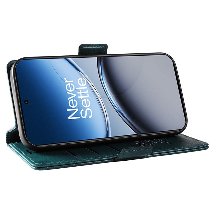 YIKATU YK-007 For OnePlus Nord 4 Case Side Buckle PU Leather Phone Cover Litchi Texture - Blue