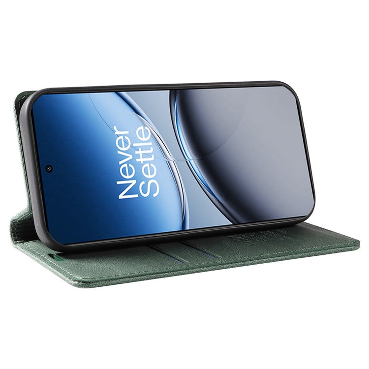 YIKATU YK-004 For OnePlus Nord 4 Case Leather Skin-Touch Phone Cover Magnetic Auto-Absorbed - Green