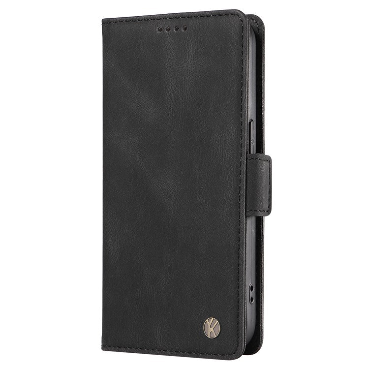 YIKATU YK-005 For OnePlus Nord 4 Case PU Leather Wallet Phone Cover Skin Touch Feeling - Black