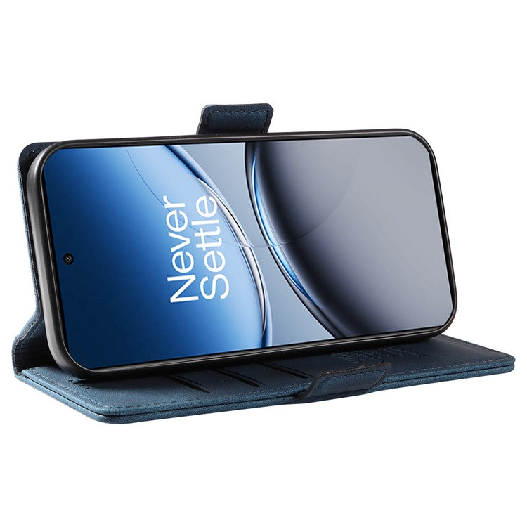 YIKATU YK-005 For OnePlus Nord 4 Case PU Leather Wallet Phone Cover Skin Touch Feeling - Blue