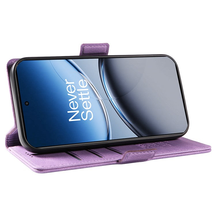 YIKATU YK-005 For OnePlus Nord 4 Case PU Leather Wallet Phone Cover Skin Touch Feeling - Purple
