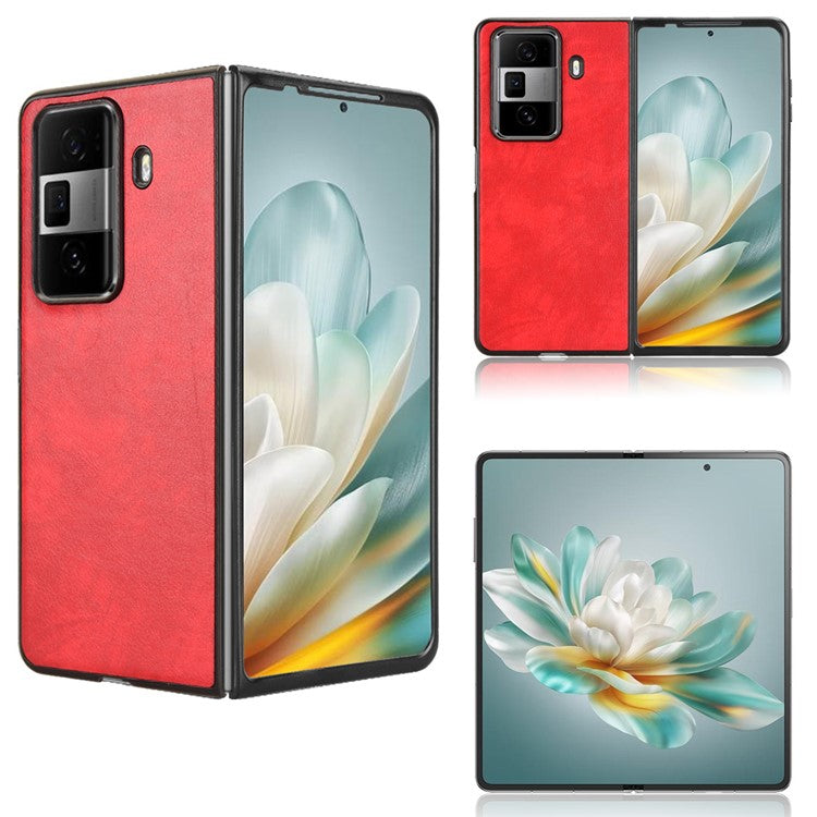 For Honor Magic Vs3 5G Case Litchi Texture PU Leather + PC Phone Cover - Red