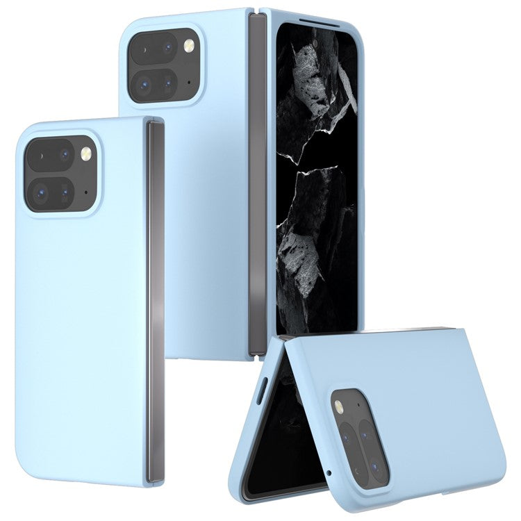 ABEEL For Google Pixel 9 Pro Fold 5G Case Hard PC Protective Phone Cover Skin Touch Feeling - Baby Blue