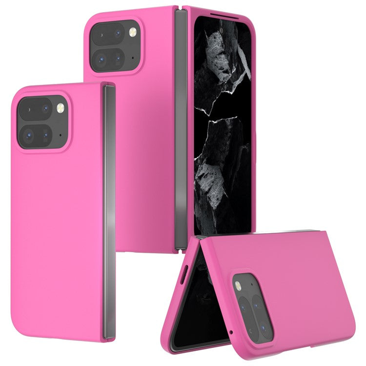 ABEEL For Google Pixel 9 Pro Fold 5G Case Hard PC Protective Phone Cover Skin Touch Feeling - Rose