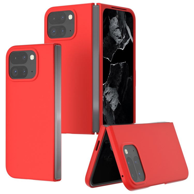 ABEEL For Google Pixel 9 Pro Fold 5G Case Hard PC Protective Phone Cover Skin Touch Feeling - Red