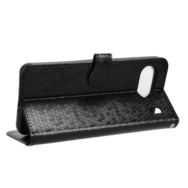 For OnePlus Nord 4 Wallet Case Dot Pattern Imprint PU Leather Phone Cover - Black