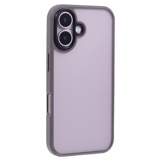 X-LEVEL For iPhone 16 Plus Case Anti-Scratch PC+TPU Matte Phone Cover - Grey