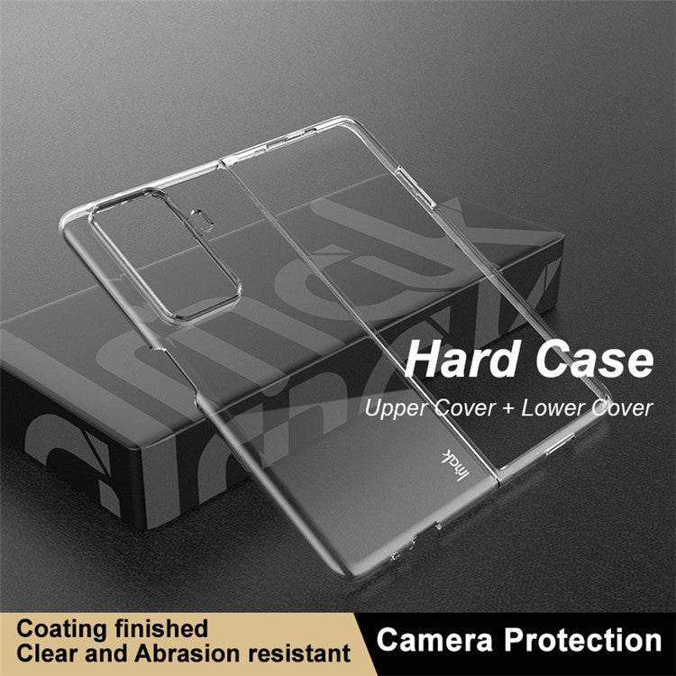 IMAK Crystal Case II Pro for Honor Magic Vs3 5G Case PC Clear Phone Cover Two-Piece Design