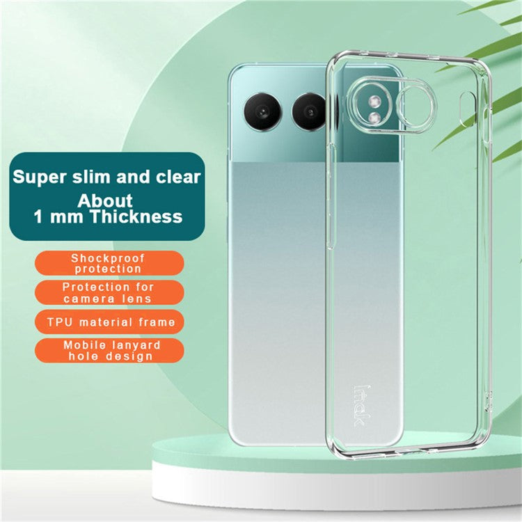 IMAK UX-5 Series for OnePlus Nord 4 Case Ultra Thin Anti-Scratch Clear TPU Phone Cover