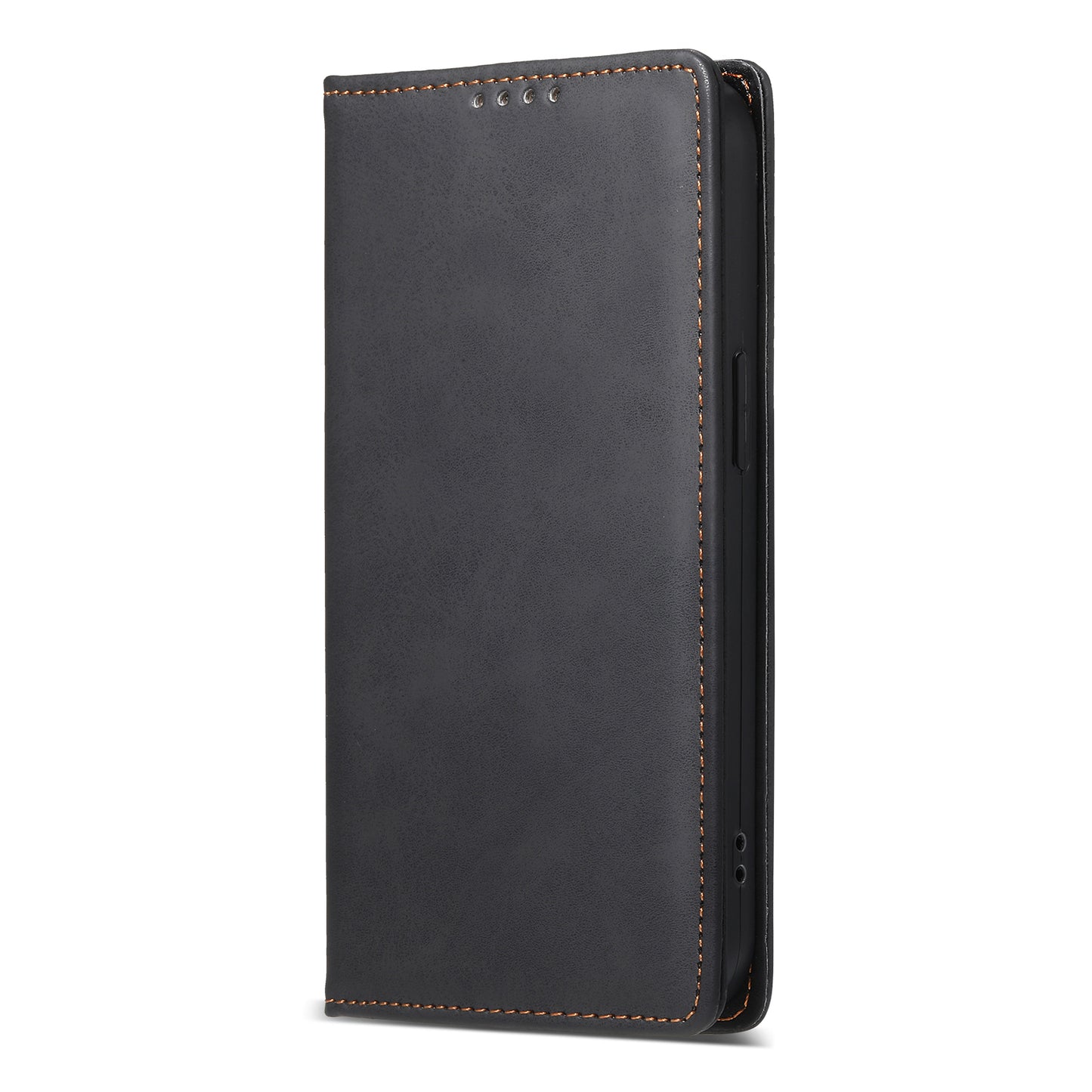 DF-05 For Samsung Galaxy A06 Wallet Case RFID Blocking PU Leather Phone Cover - Black