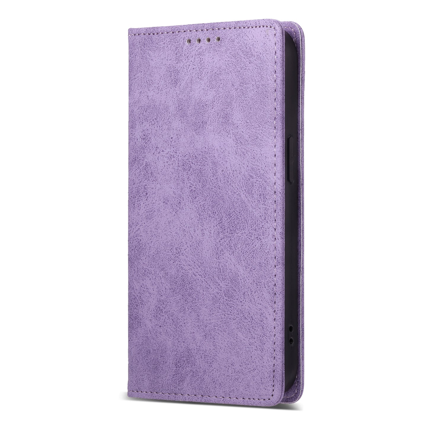 DF-05 For Samsung Galaxy A06 Wallet Case RFID Blocking PU Leather Phone Cover - Purple