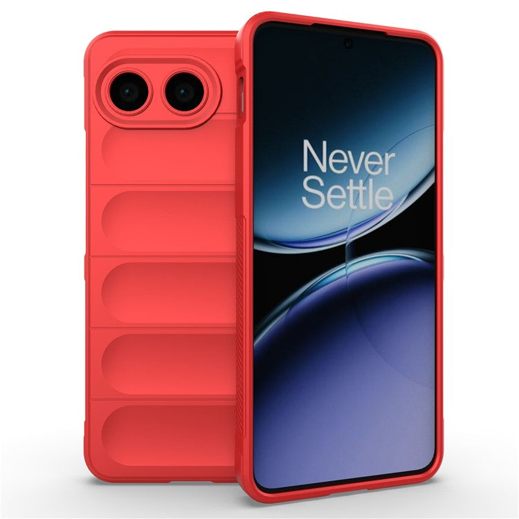 For OnePlus Nord 4 Case Anti-Drop Soft TPU Rugged Phone Back Cover - Red
