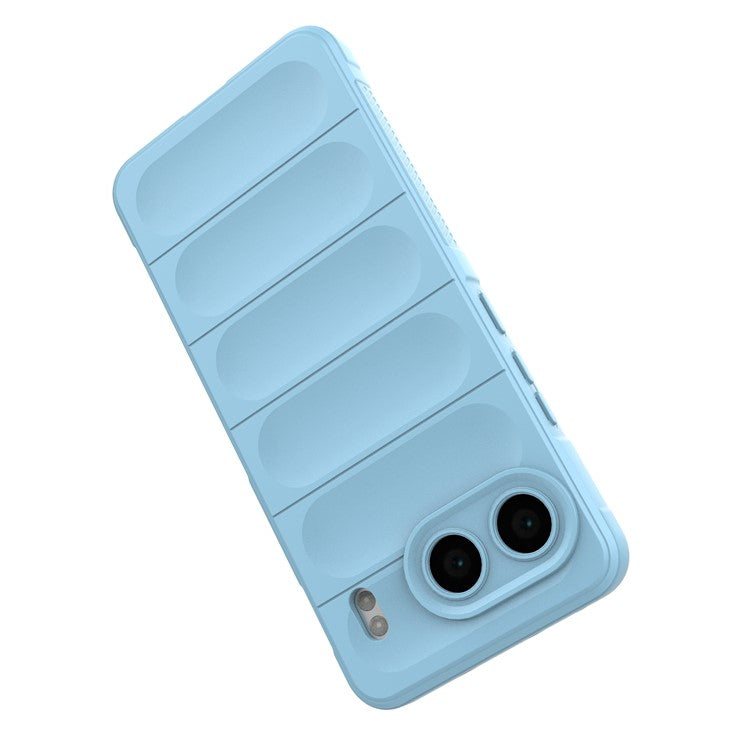 For OnePlus Nord 4 Case Anti-Drop Soft TPU Rugged Phone Back Cover - Baby Blue