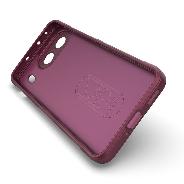 For OnePlus Nord 4 Case Anti-Drop Soft TPU Rugged Phone Back Cover - Wine Red
