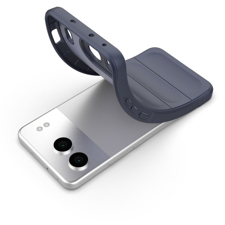 For OnePlus Nord 4 Case Anti-Drop Soft TPU Rugged Phone Back Cover - Dark Blue