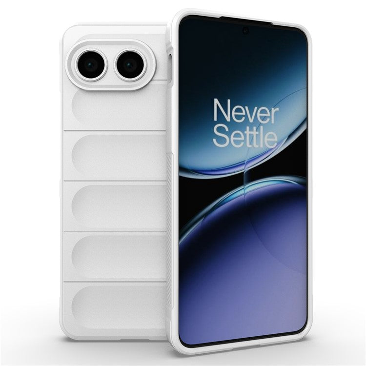 For OnePlus Nord 4 Case Anti-Drop Soft TPU Rugged Phone Back Cover - White