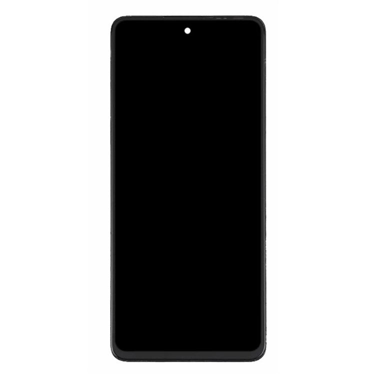For Realme C67 4G OEM Grade S IPS LCD Screen and Digitizer Assembly + Frame Part (Without Logo) - Black