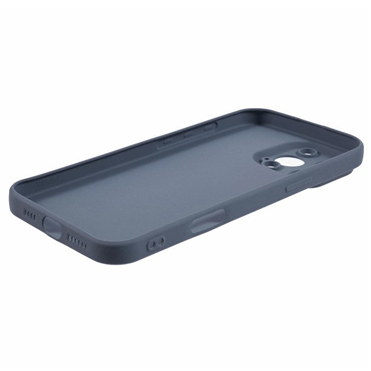 For iPhone 16 Pro Case Matte TPU Non-Slip Protective Phone Cover - Grey