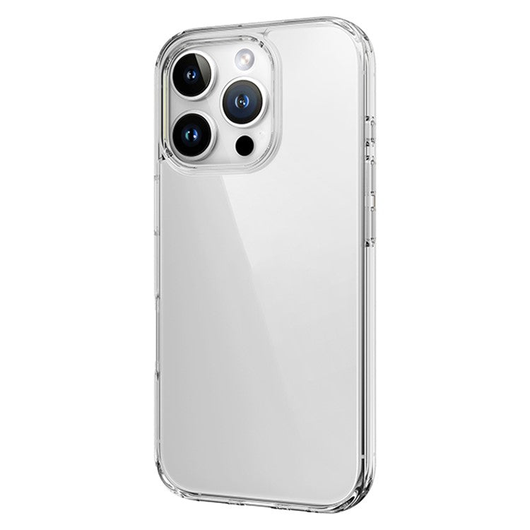 ROCK For iPhone 16 Pro Clear Phone Case PC+TPU Anti-Drop Phone Cover