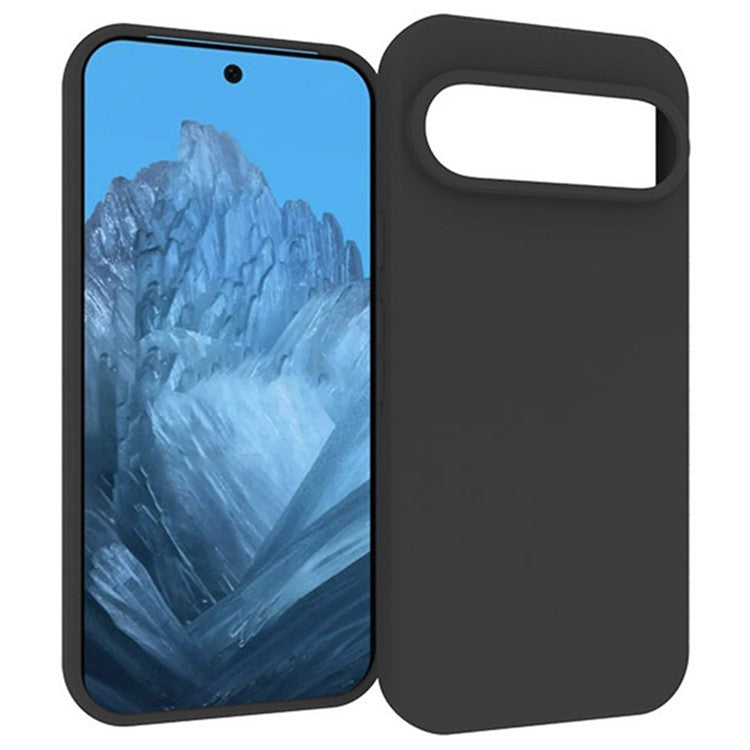WANLONFENG MS Series for Google Pixel 9 Pro / Pixel 9 TPU Case Matte Cover with Screen Film (Big Lens Hole)