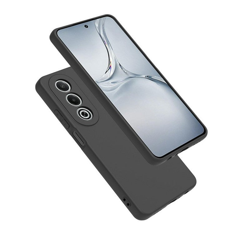 WANLONFENG MS Series for Oppo K12x 5G (India) TPU Case Matte Back Cover with Tempered Glass