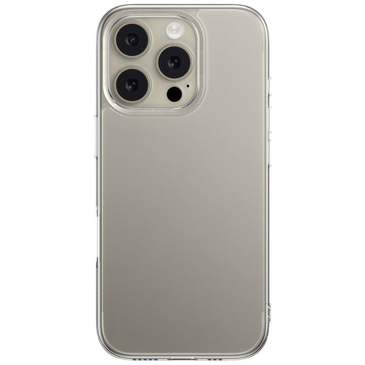 BASEUS Corning Series For iPhone 16 Pro Case Anti-Scratch Corning Glass+TPU Phone Cover - Transparent