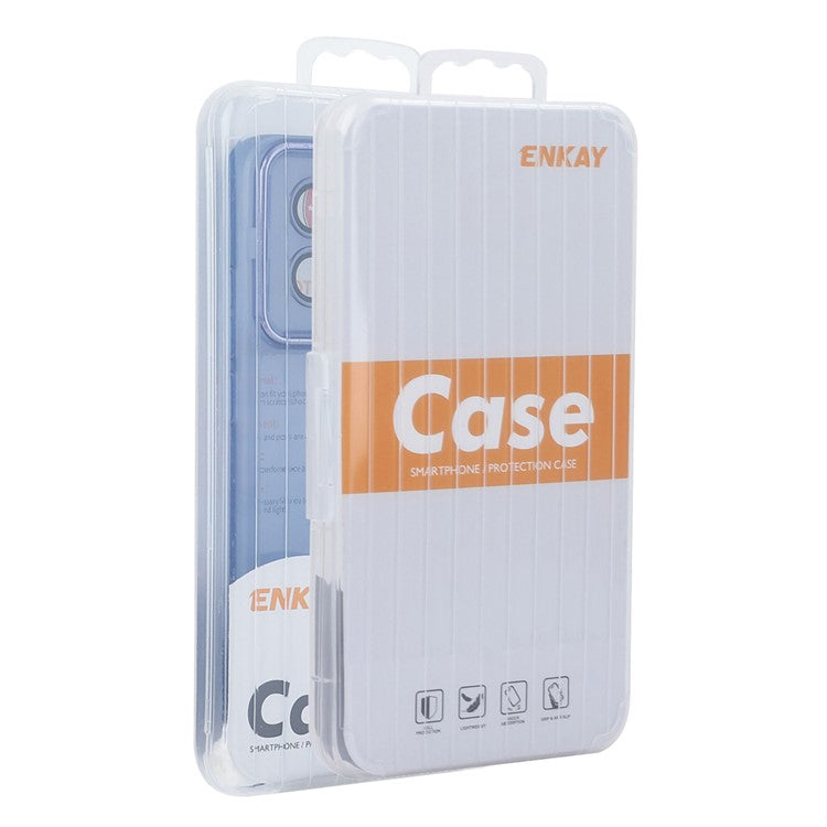 ENKAY HAT PRINCE For Huawei Pura 70 Case Matte TPU Phone Cover with Lens Film - White