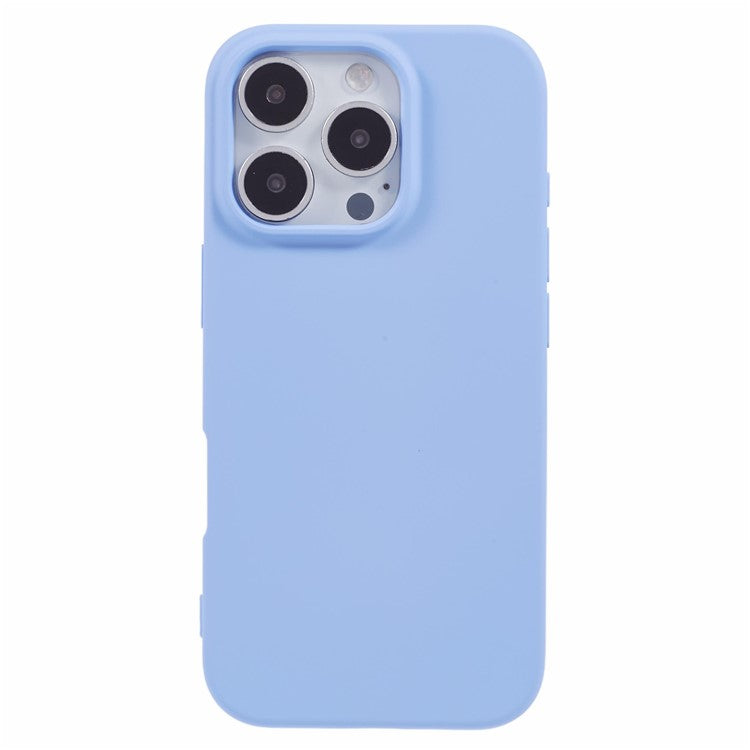 For iPhone 16 Pro Case Arc Edge 2.0mm TPU Protective iPhone Cover - Purple