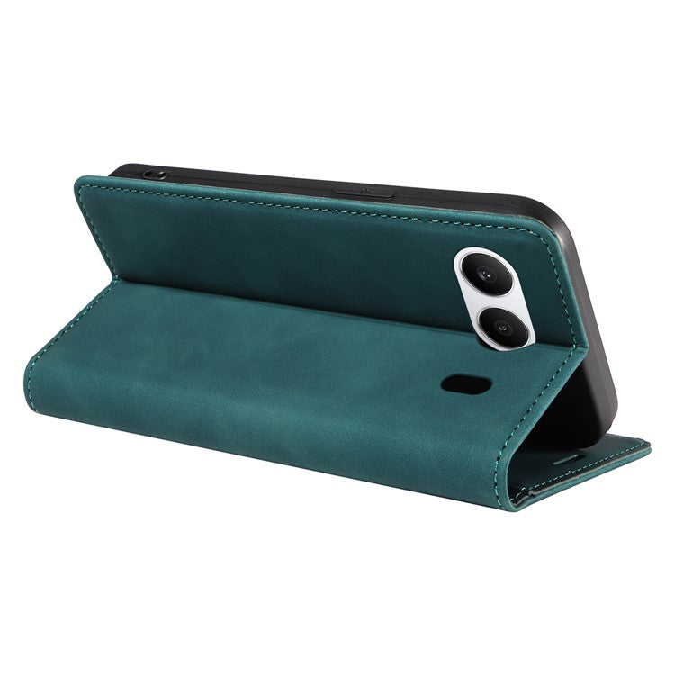 BETOPNICE 003 For OnePlus Nord 4 Wallet Case Leather Phone Cover with Stand - Green