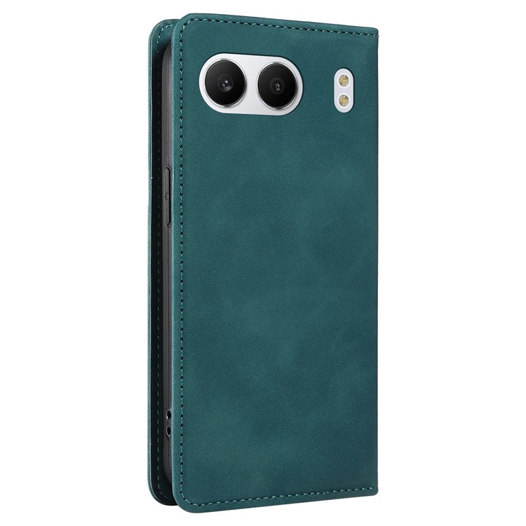 BETOPNICE 003 For OnePlus Nord 4 Wallet Case Leather Phone Cover with Stand - Green