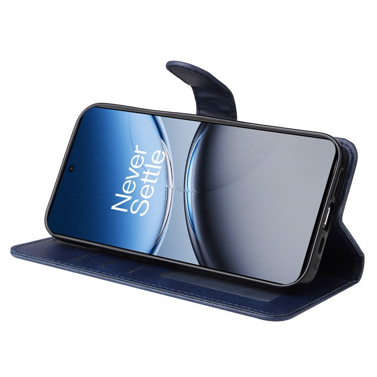 For OnePlus Nord 4 Case Wallet PU Leather Folio Flip Phone Cover - Blue