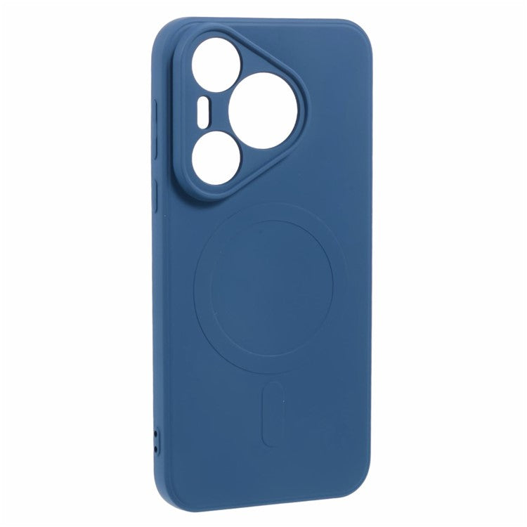 For Huawei Pura 70 Case Shockproof TPU Phone Cover Compatible with MagSafe - Sapphire