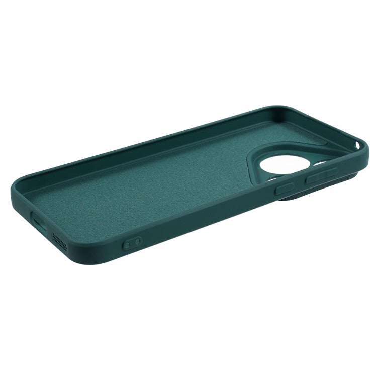 For Huawei Pura 70 Case Shockproof TPU Phone Cover Compatible with MagSafe - Dark Green