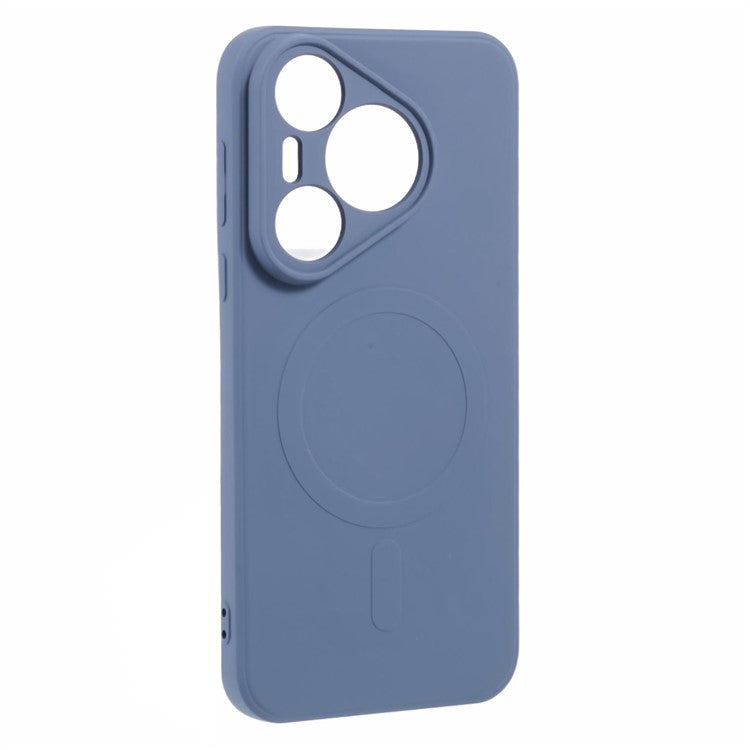 For Huawei Pura 70 Case Shockproof TPU Phone Cover Compatible with MagSafe - Lavender Grey