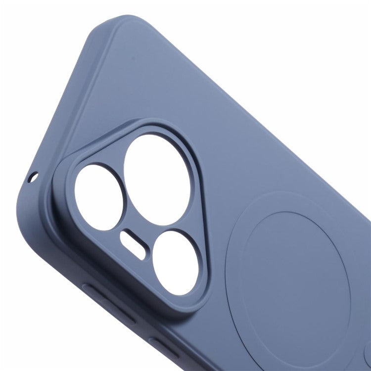 For Huawei Pura 70 Case Shockproof TPU Phone Cover Compatible with MagSafe - Lavender Grey
