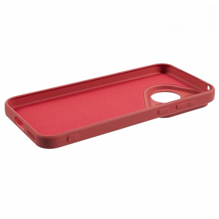 For Huawei Pura 70 Case Shockproof TPU Phone Cover Compatible with MagSafe - Camellia Red