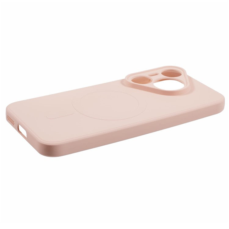 For Huawei Pura 70 Case Shockproof TPU Phone Cover Compatible with MagSafe - Pink