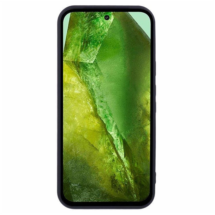 For Google Pixel 8a Case Shockproof TPU Phone Cover Compatible with MagSafe - Black