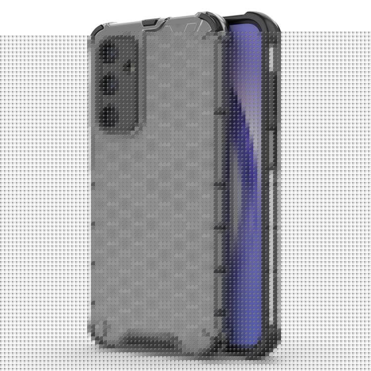 For Samsung Galaxy M35 5G Case PC+TPU Phone Cover Honeycomb Shape - Black