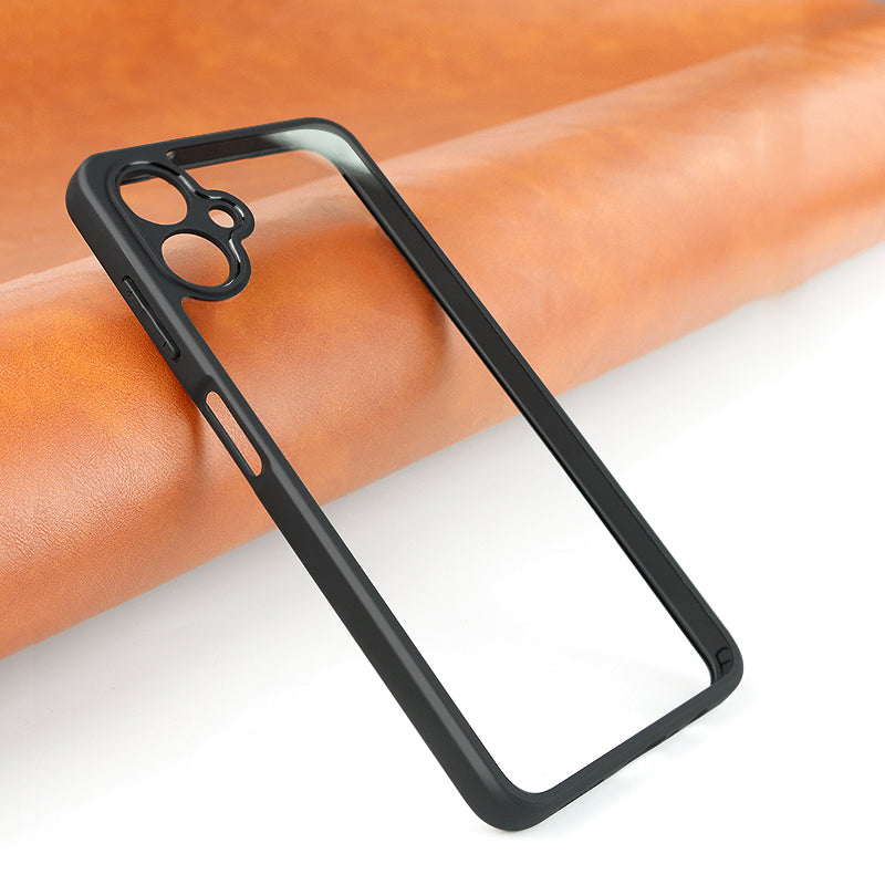 For Samsung Galaxy A06 Case Shockproof PC+TPU Clear Back Phone Cover