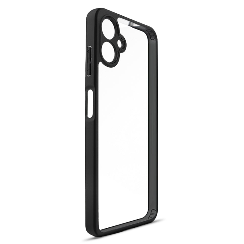 For Samsung Galaxy A06 Case Shockproof PC+TPU Clear Back Phone Cover