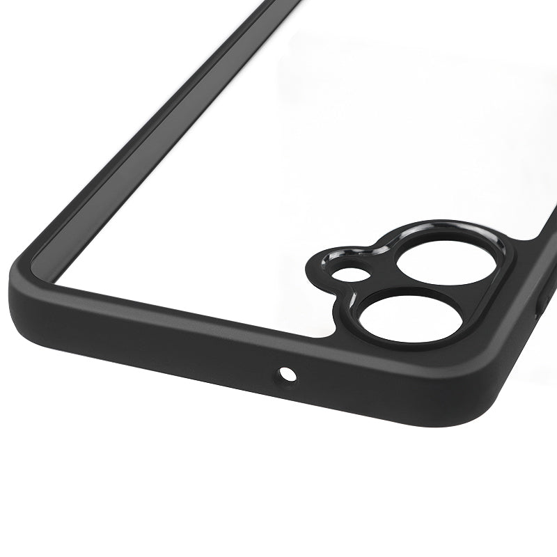 For Samsung Galaxy A06 Case Shockproof PC+TPU Clear Back Phone Cover