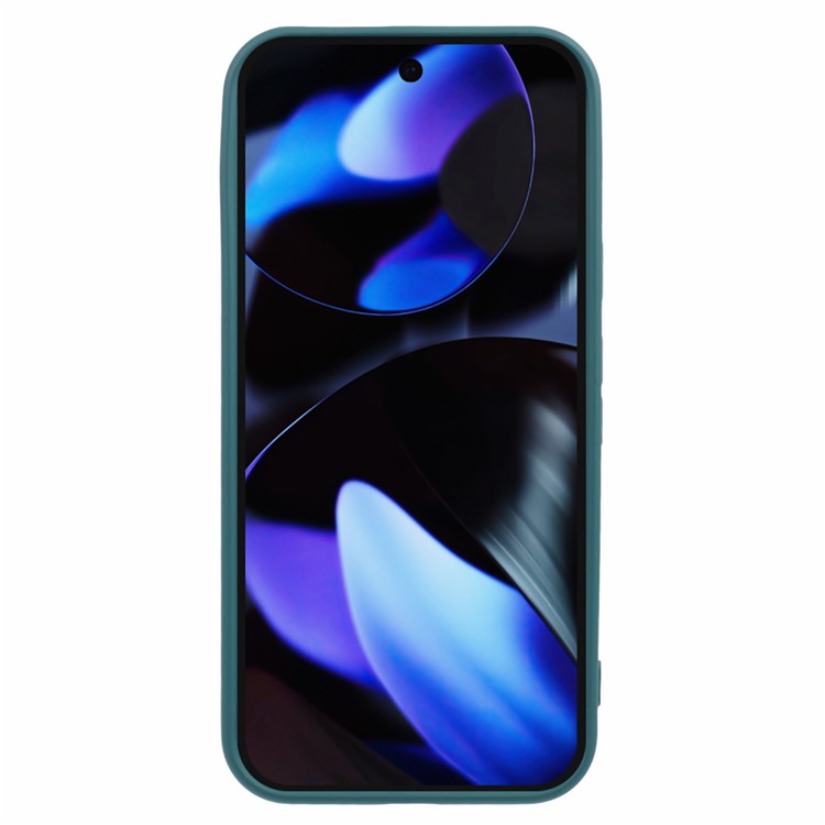 For Google Pixel 9 Case Arc Edge 2.0mm TPU Protective Phone Cover - Midnight Green