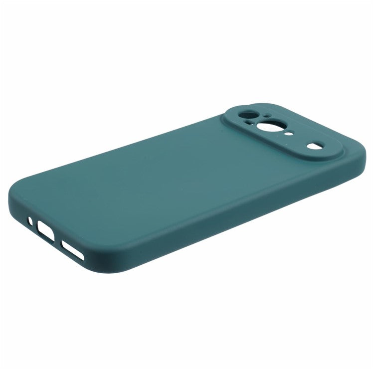 For Google Pixel 9 Case Arc Edge 2.0mm TPU Protective Phone Cover - Midnight Green
