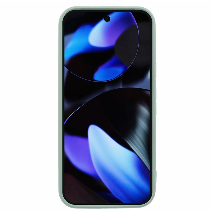 For Google Pixel 9 Case Arc Edge 2.0mm TPU Protective Phone Cover - Green