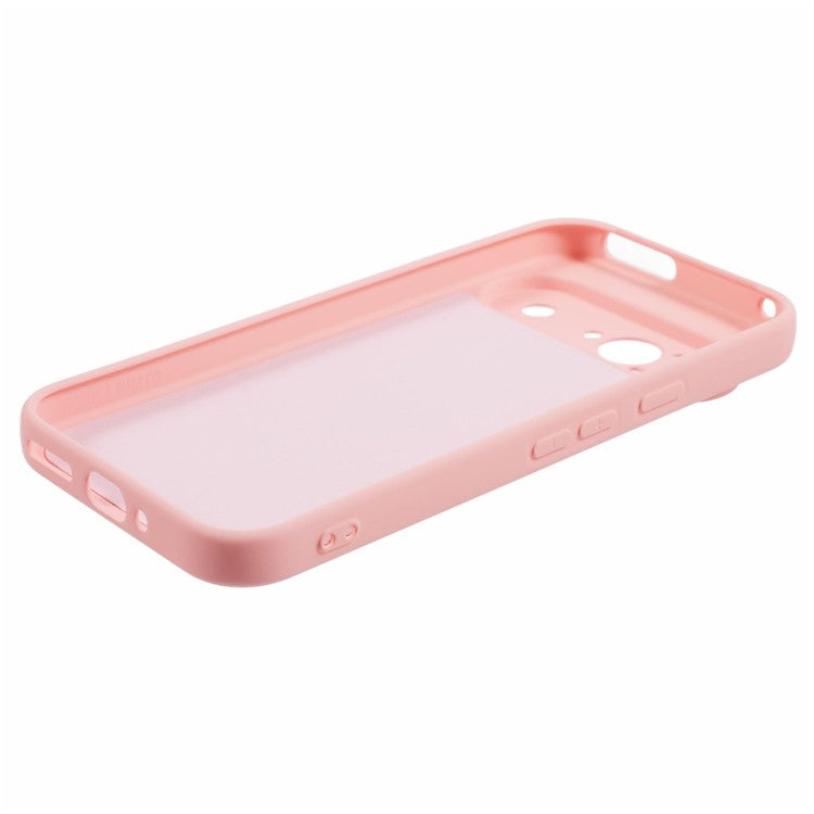 For Google Pixel 9 Case Arc Edge 2.0mm TPU Protective Phone Cover - Pink