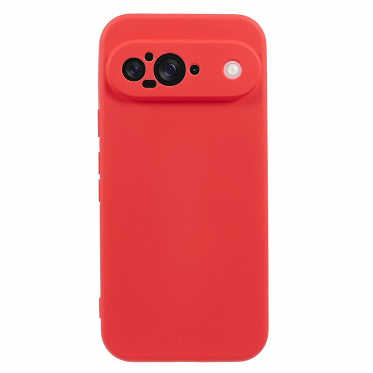 For Google Pixel 9 Case Arc Edge 2.0mm TPU Protective Phone Cover - Red