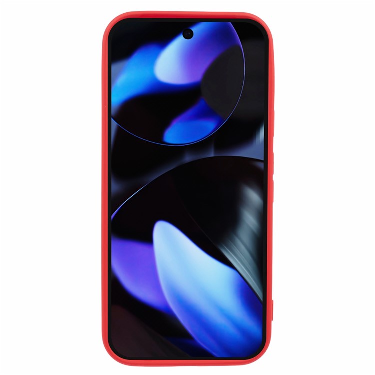 For Google Pixel 9 Case Arc Edge 2.0mm TPU Protective Phone Cover - Red
